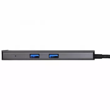 UNITEK H1112F 6-in-1 USB-C HUB USB 3.2 Gen 1 Type-C pilka