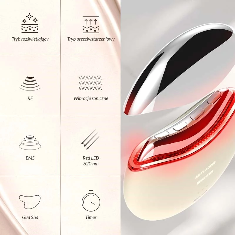 Neno Beauty AURI 5-in-1 veido ir kaklo liftingo prietaisas