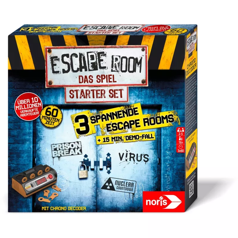 Escape Room The Game, žaidimas vakarėliams