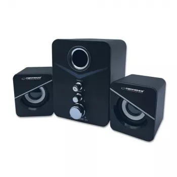 Garsiakalbių rinkinys Esperanza EP153 USB 2.1 6 W Juodas