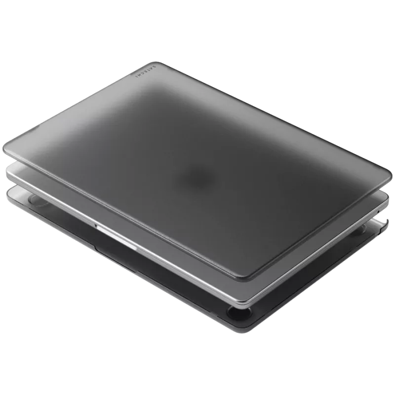 Satechi Eco Hardshell dėklas MacBook Air 13 M2 kompiuteriui ST-MBAM2DR, tamsus