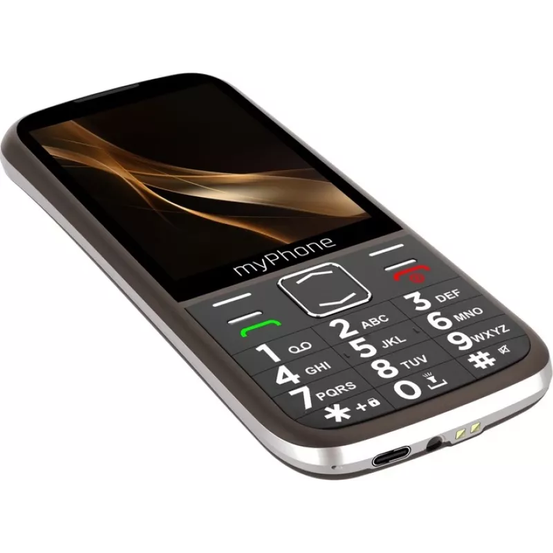 myPhone Halo 4 Plus LTE Praline Collection Ruda | 3.5 colio | IPS | 48 MB | 128 MB | Dual SIM | MicroSD | 3G | Bluetooth | 2 MP | 2500 mAh