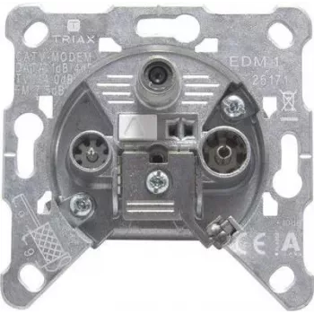 TRIAX EDM 1 3 krypčių vienos išvados F lizdas 306270 (306270)