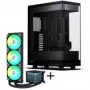 PHANTEKS Evolv X2 + TRYX PANORAMA ARGB pilnas skysčio aušinimo komplektas - juodas, 360 mm