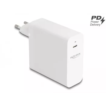 Įkroviklis DeLOCK USB GaN 140W PD 3.1 vidaus AC universalus