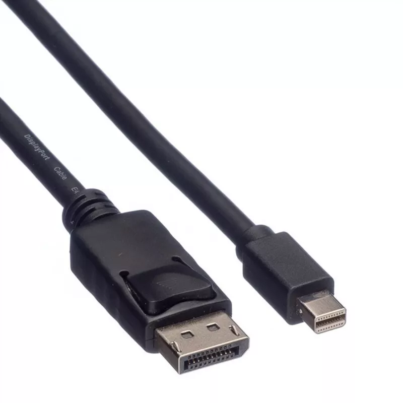 Roline DisplayPort kabelis, DP kištukas - Mini DP kištukas, juodas, 1,5 m (11.04.5638)