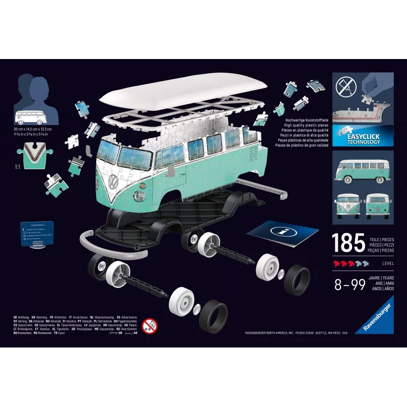 Dėlionė Ravensburger Volkswagen T1 162 dalių