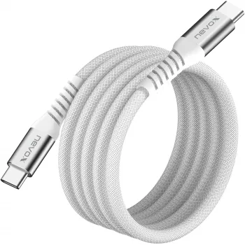 USB-C į USB-C laidas Nevox 2478 — USB 2.0, 48V 5A, 240W, vyriškas-kištukas