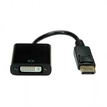 Value 12.99.3137 Vaizdo kabelis-adapteris 0,15 m DisplayPort DVI-D Juodas (12.99.3137)