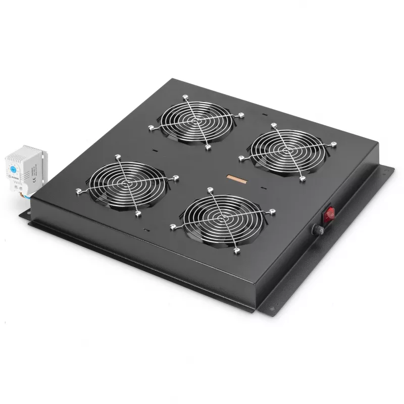 Aušinimo įrenginys Digitus DN-19 FAN-4-B-N 19 inch 4 ventiliatoriai