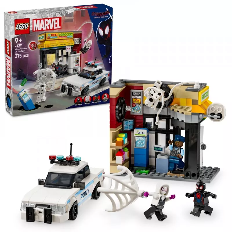 LEGO MARVEL 76311 Miles Morales prieš The Spot