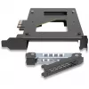 ICY Dock ToughArmor MB111VP-B – Mobilus diskų rack'as M.2 / M.3 SSD – 2,5 colio (6,4 cm) – NVMe – PCIe 4.0 x4 – Juodas (MB111VP-B)
