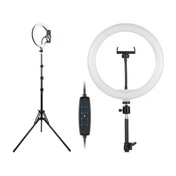 TRACER RING 30cm žiedinis šviestuvas su trikoju 210cm