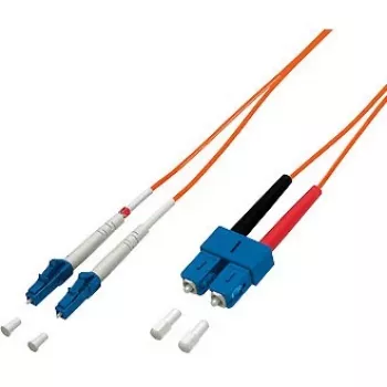 Equip LWL Patch Cord LC/SC 62,5/125µ 2,0m šviesolaidinis kabelis 2 m