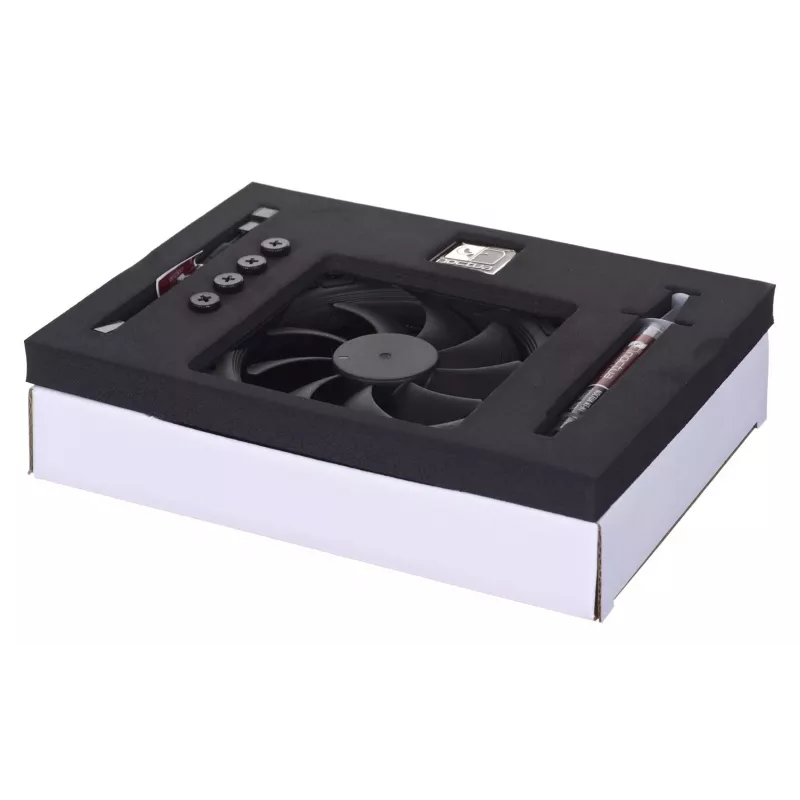 CPU aušintuvas Noctua NH-L9I-17XX chromax.black — Žemo profilio LGA1700 aušintuvas, 92 mm ventiliatorius, 37 mm aukštis