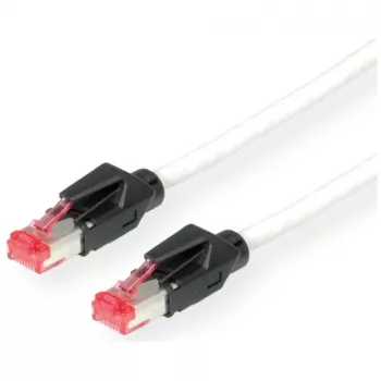 Draka – jungiamasis kabelis – RJ-45 (M) į RJ-45 (M) – 7 m – SFTP, PiMF – CAT 6e – be halogenų – pilka (21.05.2070)