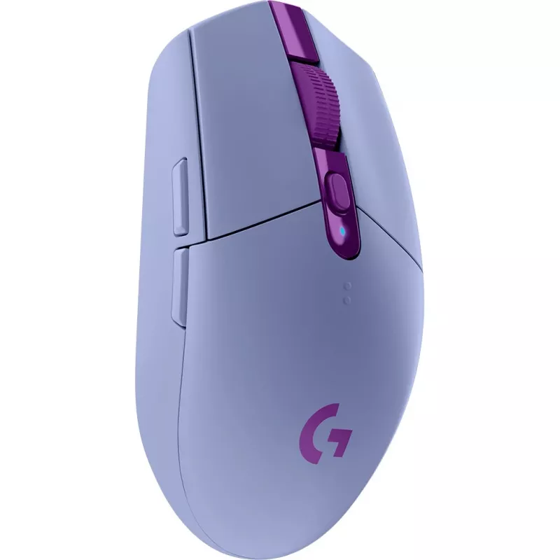 Logitech G305 LIGHTSPEED belaidė žaidimų pelė - alyvinė