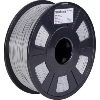 Renkforce RF-4511204 3D spausdinimo medžiaga PLA sidabrinė 1 kg (RF-4511204)