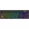 Mechaninė klaviatūra Sharkoon OfficePal KB70W — linijiniai jungikliai, tenkeyless išdėstymas