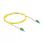 DeLOCK 83222 InfiniBand šviesolaidinis kabelis 2 m LC LC/APC geltonas