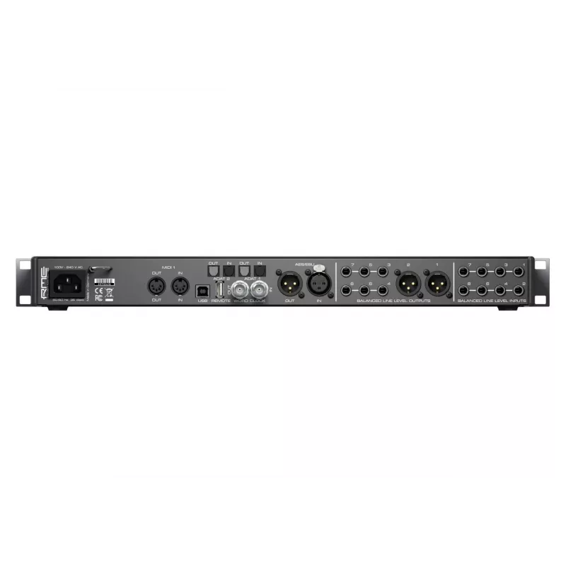 RME Fireface UFX II – USB garso sąsaja [30 IN / 30 OUT]