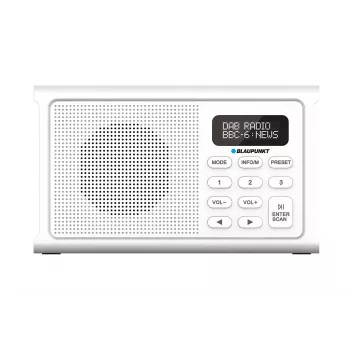 Blaupunkt DR3WH nešiojamas radijas baltas