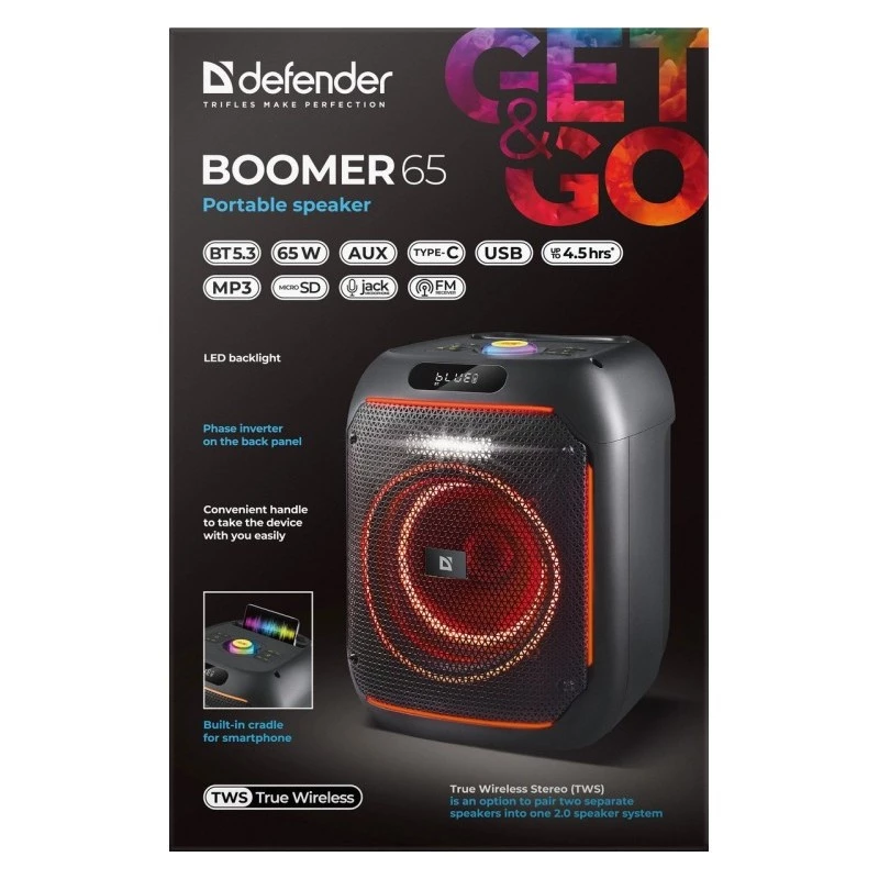 Belaidis garsiakalbis Boome R 65W