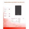 Išorinis HDD/SSD dėklas SAVIO AK-65 Juodas 2.5 colio SATA USB 3.0 5 Gbit/s Micro-USB
