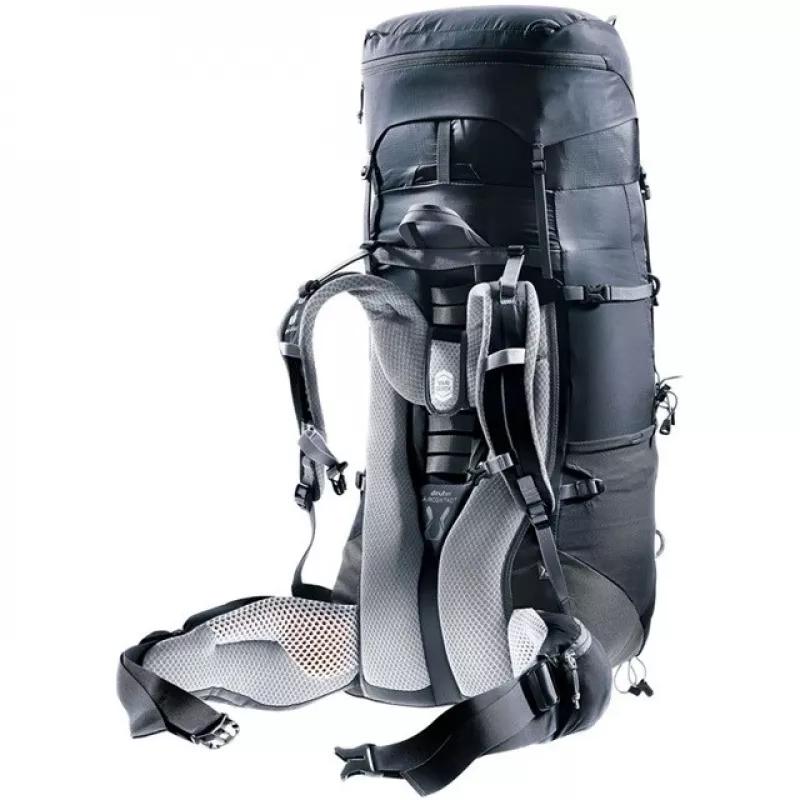 Deuter Aircontact Lite 45+10 SL Moteriška žygio kuprinė Juoda