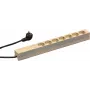 Schroff 60110-214 maitinimo paskirstymo blokas (PDU) 7 AC išėjimai 1U pilka (60110214)