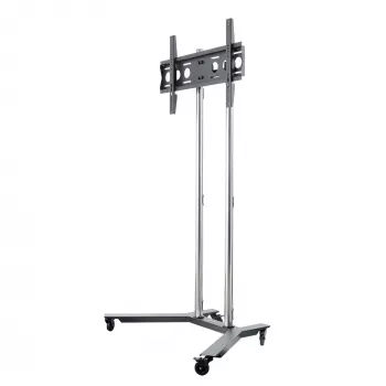 Edbak TR1 mobilus stovas informaciniams ekranams 190,5 cm (75 inch), juodas, nerūdijantis plienas