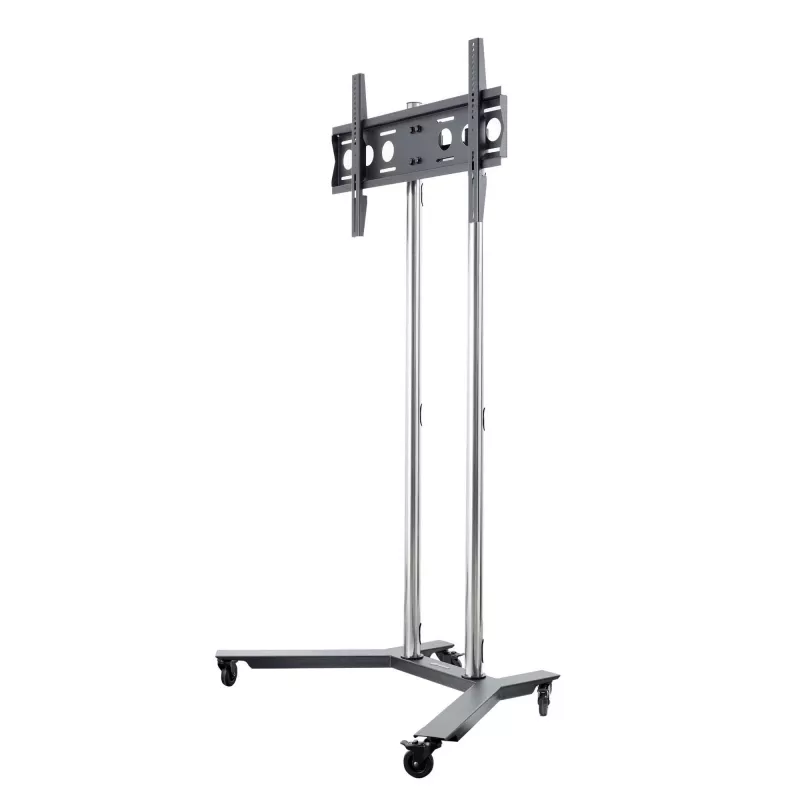 Edbak TR1 mobilus stovas informaciniams ekranams 190,5 cm (75 inch), juodas, nerūdijantis plienas