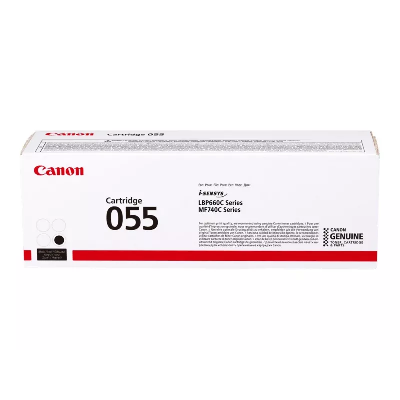 Originalus Canon 055 juodos spalvos kasetė