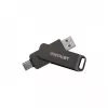 USB atmintukas PATRIOT Rage R550 1TB 100 MB/s USB A+C sukamasis dizainas (PE1TR550DSAD) Juodas