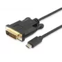 Equip USB Type-C į DVI-D Dual Link laidas, vyriškas į vyrišką, 1,8 m