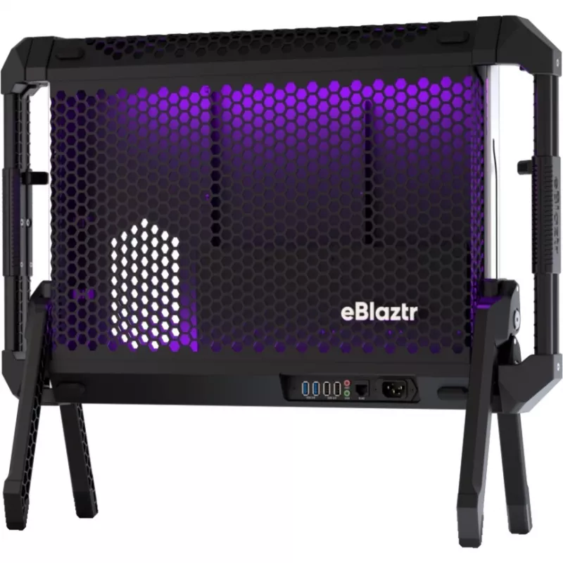 Eblaztr Portable PC Case - Black - PC Case - Mini Tower - Juoda