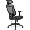 Biuro kėdė Sharkoon OfficePal C10 – juoda, ergonomiška, reguliuojamo aukščio