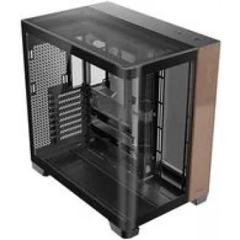 Antec Constellation C8 Curve Wood E-ATX vidutinis bokštinis korpusas su stiklo plokštėmis (juodas)