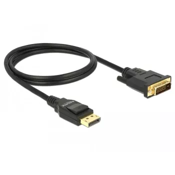 Vaizdo kabelio adapteris DeLOCK 85312 1 m DisplayPort į DVI-D juodas