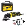 Osciliuojantis daugiafunkcis įrankis Stanley FME650K-QS juodos ir geltonos spalvos