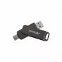 „Flashdrive“ PATRIOT Rage R550 32GB 100 MB/S USB A+C sukamasis dizainas (PE32GR550DSAD) Juoda