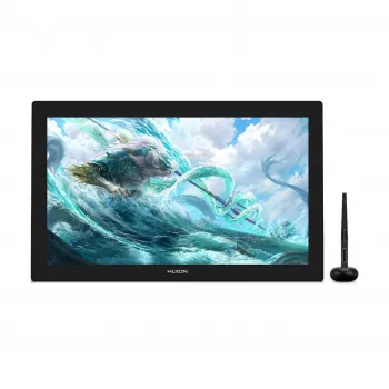 Grafikos planšetė HUION Kamvas Pro 24 4K GT2401 – 23,8 col. QLED 3840×2160, 16:9, 8192 slėgio lygiai