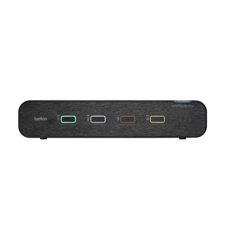 KVM jungiklis Belkin F1DN204KVM-UNN4 HDMI 4K USB montažui į stelažą