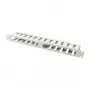 LogiLink kabelių organizatorius šviesiai pilkas RAL 7035 1U 48,3 cm (19 inch)