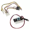 Akasa AK-PE080-03 maitinimo adapteris/inverteris 80 W, vidaus naudojimui, juoda, mėlyna, raudona, balta, geltona
