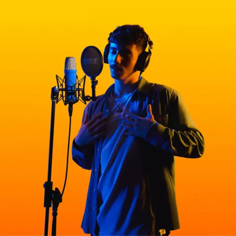 RØDE NT1 Signature Cobalt – kondensatorinis mikrofonas
