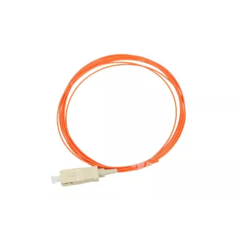 Pigtail SC/UPC daugiamodis kabelis Extralink OM2 50 µm 900 µm 2 m FTTH oranžinis