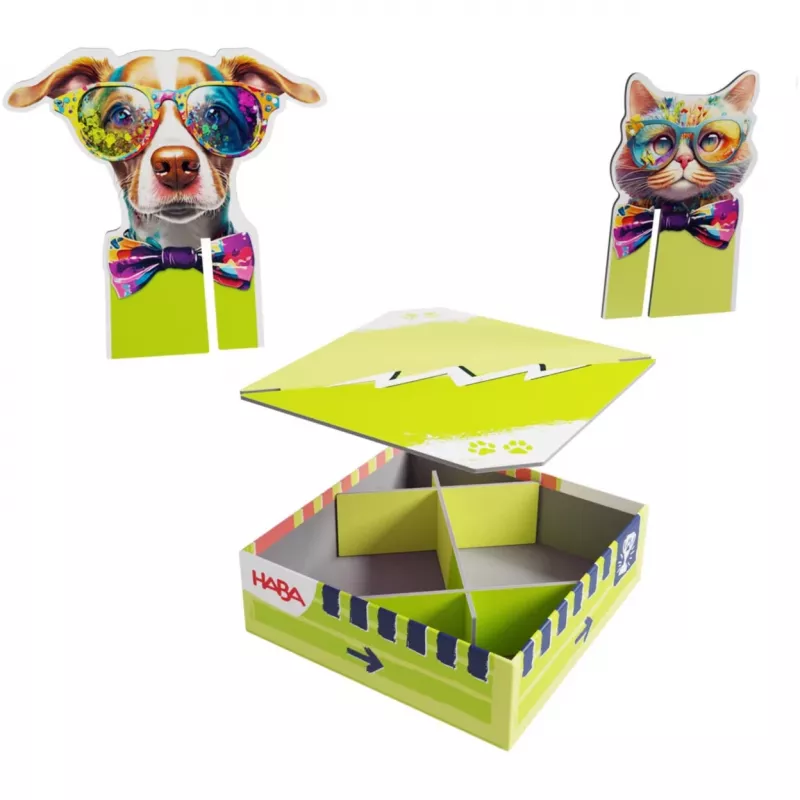 Komandinis viktorinos žaidimas „Cats vs. Dogs“ (Katės prieš Šunis)