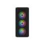 Korpusas Fury Shobo SH4F su RGB langu 4x ventiliatoriai MIDI kompiuteriui