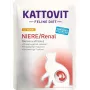 KATTOVIT Feline Diet šlapias ėdalas katėms 85 g paketėlis – vištienos skonio, suaugusioms katėms, inkstų palaikymui